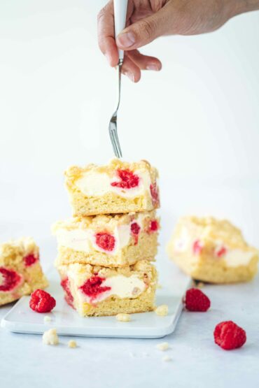 Himbeer-Blondies Lisa Nieschlag Food Fotografie Münster, NRW